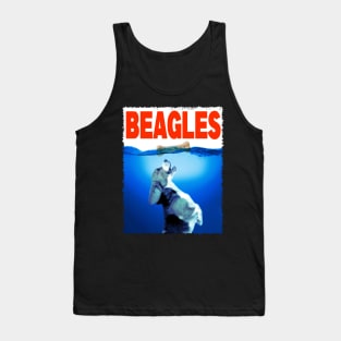 Scented Safari Stylish Tee for Fans of Beagle Majesty Tank Top